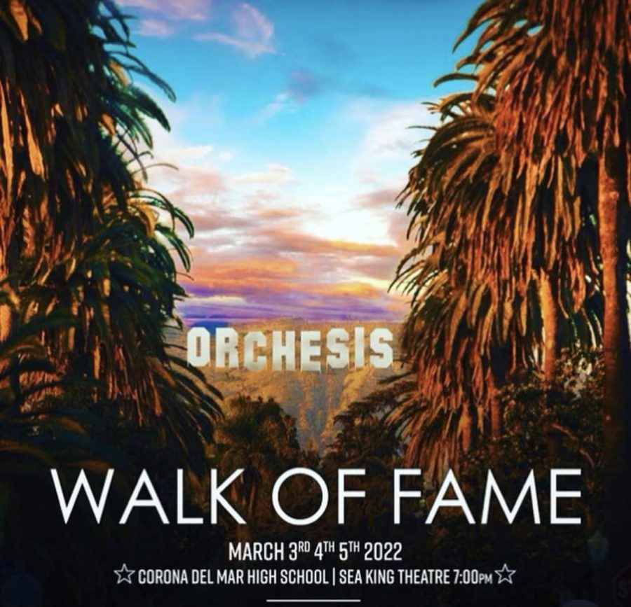 Orchesis Walk of Fame Poster.