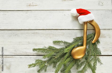 A festive eighth note. Photo courtesy of Adobe Stock Images.